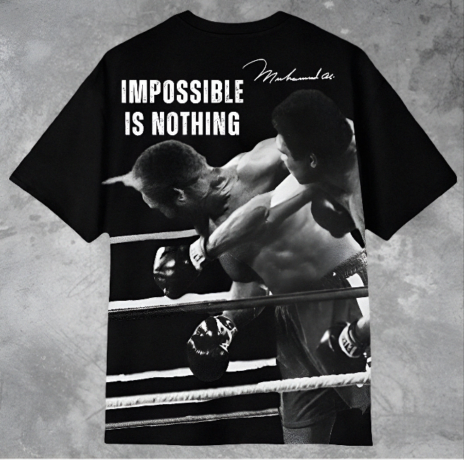Muhammed Ali - Split Second Regular Fit Tshirt