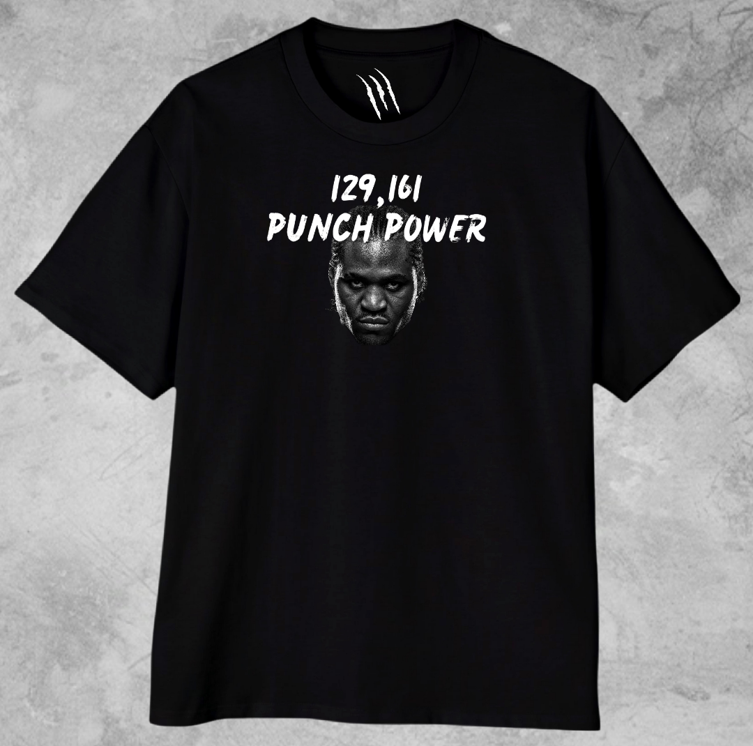 Francis Ngannou - Punch Power Regular Fit Tshirt