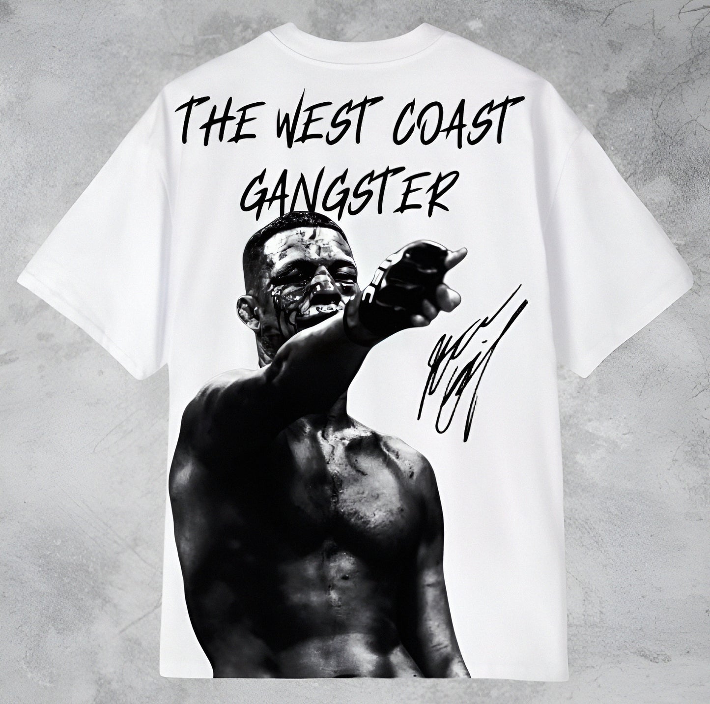 Nate Diaz - The West Coast Gangster Regular Fit Tshirt