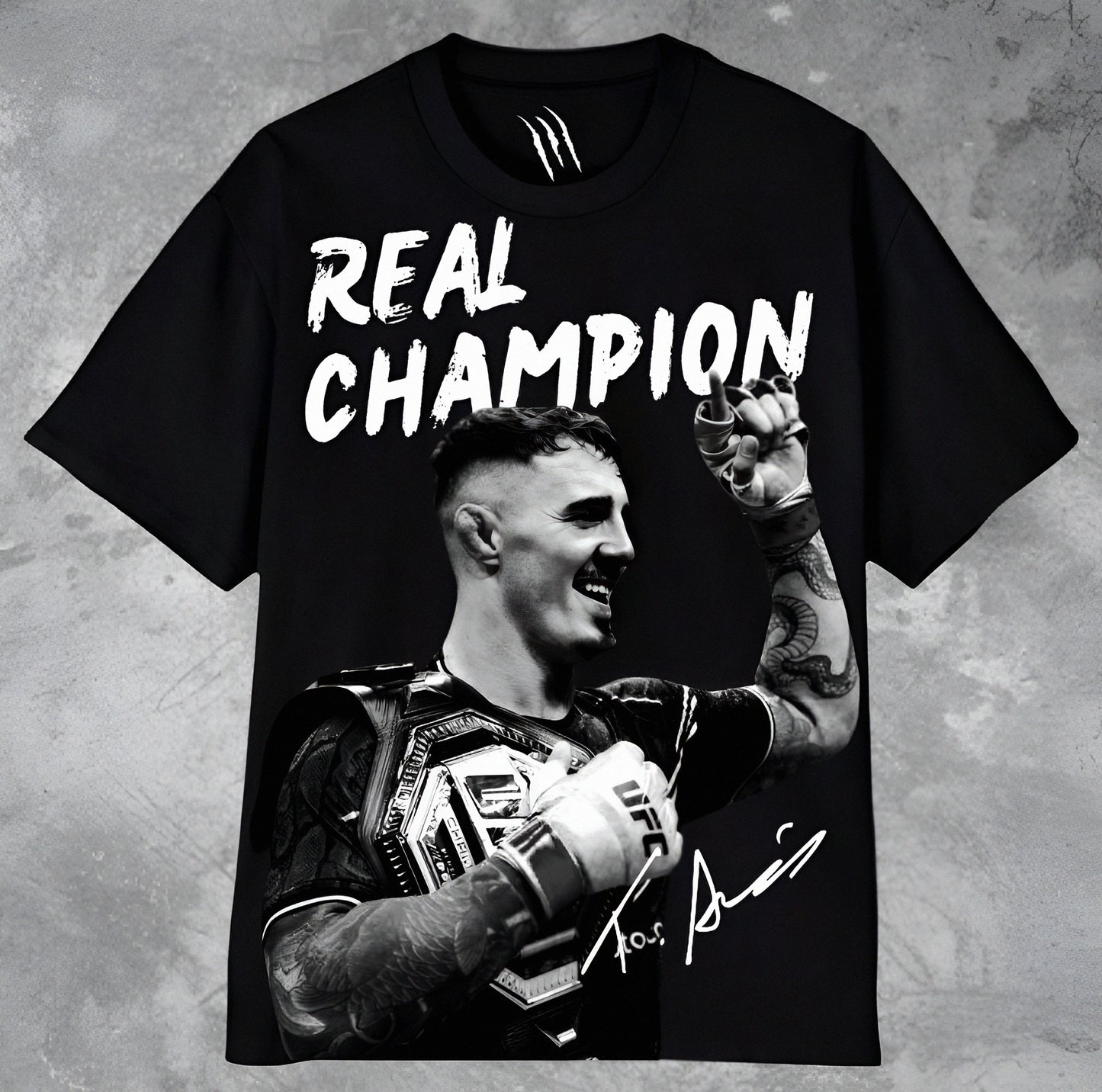 Real Champion - Tom Aspinall Regular Fit Tshirt