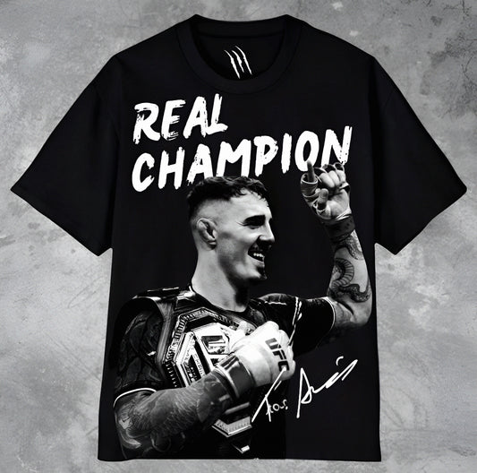 Real Champion - Tom Aspinall Regular Fit Tshirt