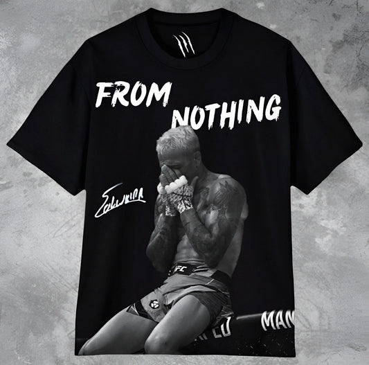 From Nothing - Charles Oliveira Regular Fit Tshirt