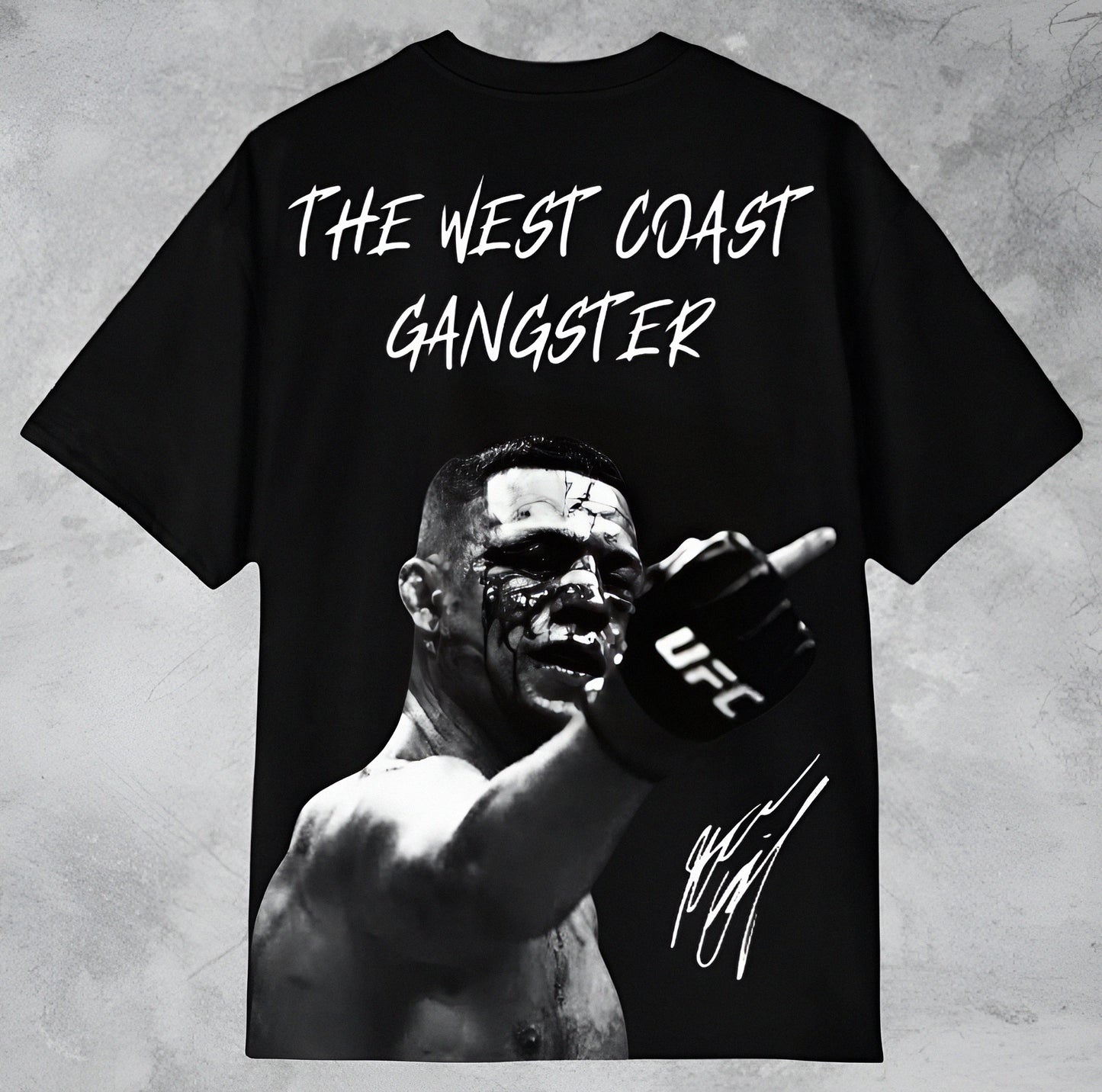 Nate Diaz - The West Coast Gangster Regular Fit Tshirt
