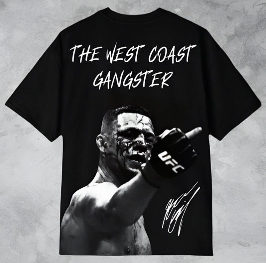 Nate Diaz - The West Coast Gangster Regular Fit Tshirt