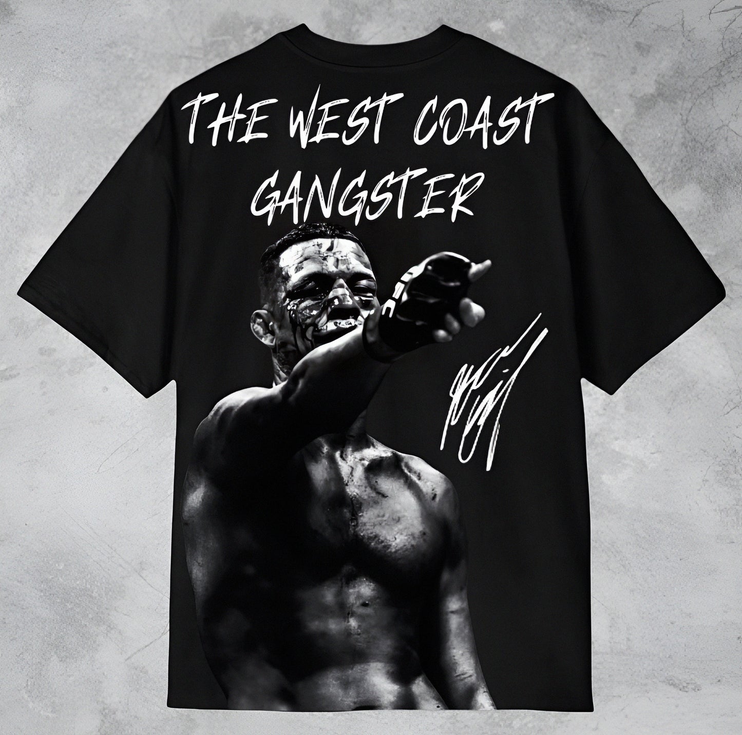 Nate Diaz - The West Coast Gangster Regular Fit Tshirt