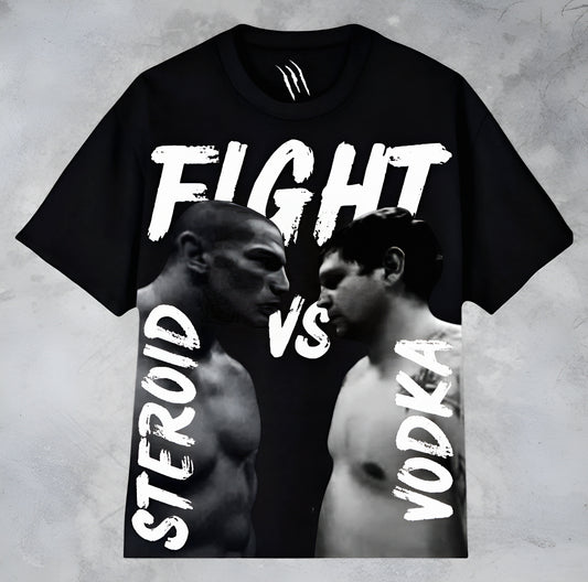 Steroid vs Vodka - Regular Fit Tshirt