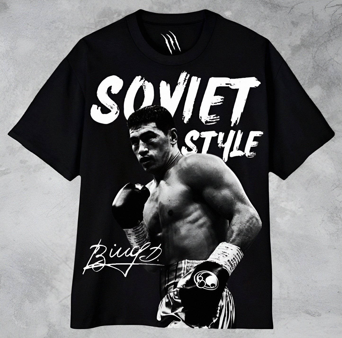 Boxing Still Series; Soviet Style Regular Fit Tshirt