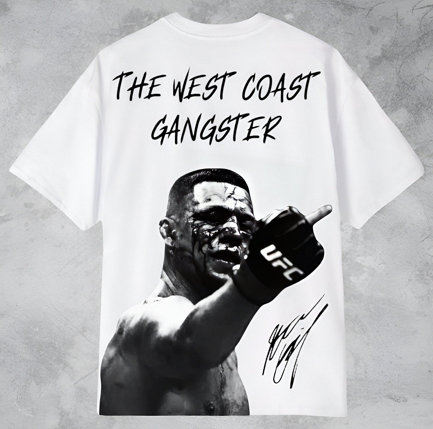 Nate Diaz - The West Coast Gangster Regular Fit Tshirt