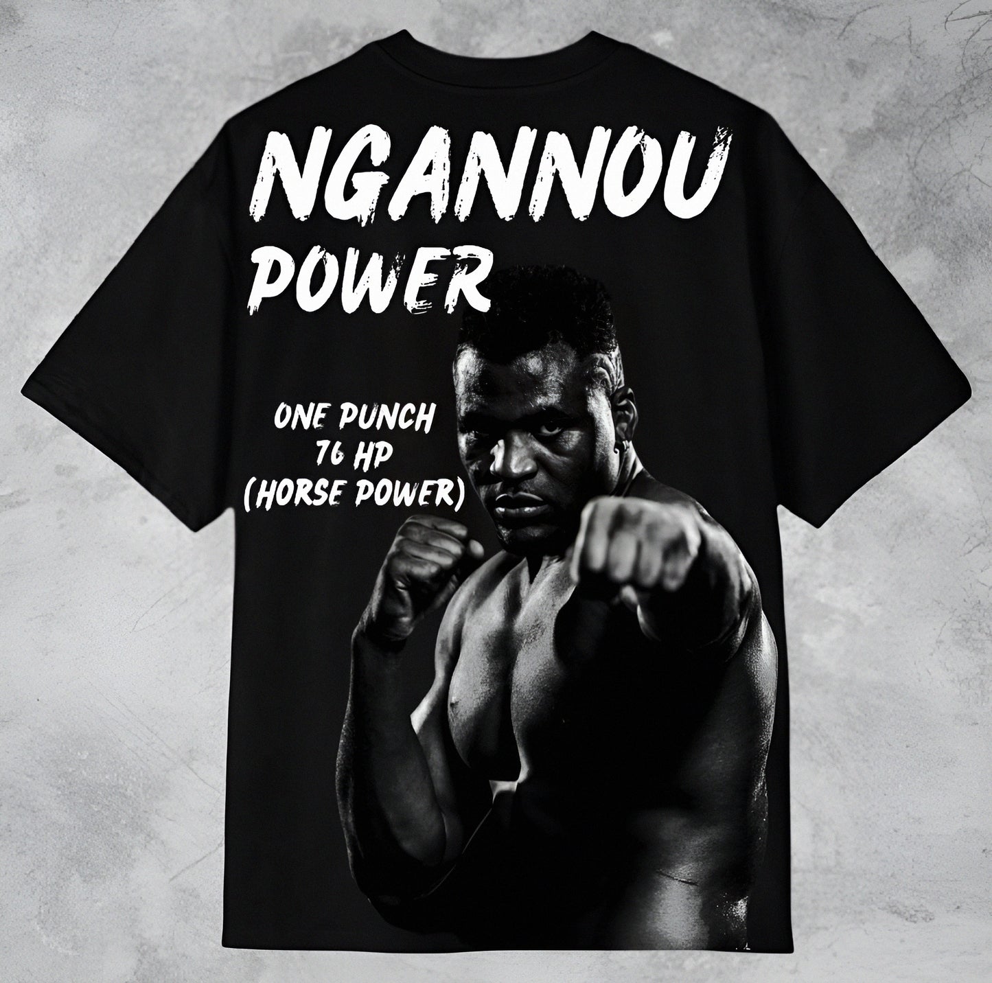 Francis Ngannou - Punch Power Regular Fit Tshirt