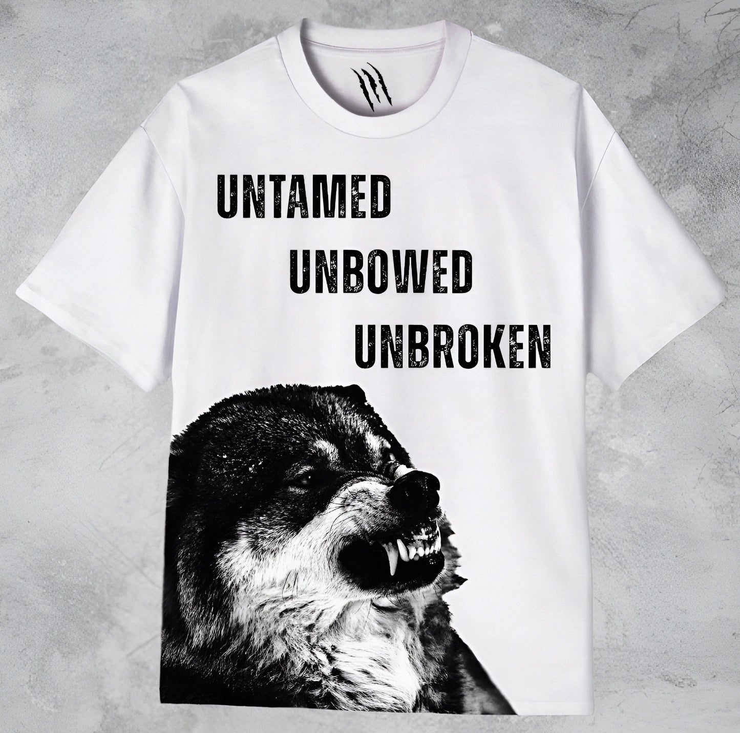 UNYIELDING - Regular Fit Tshirt