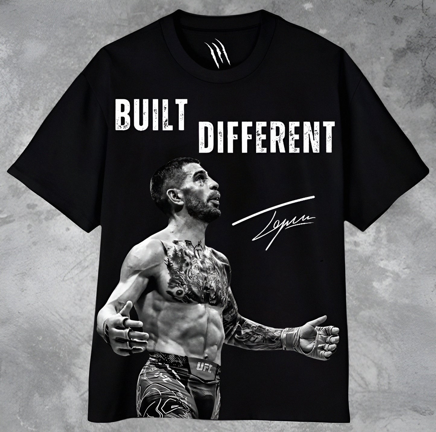 Built Different - Ilia Topuria Regular Fit Tshirt
