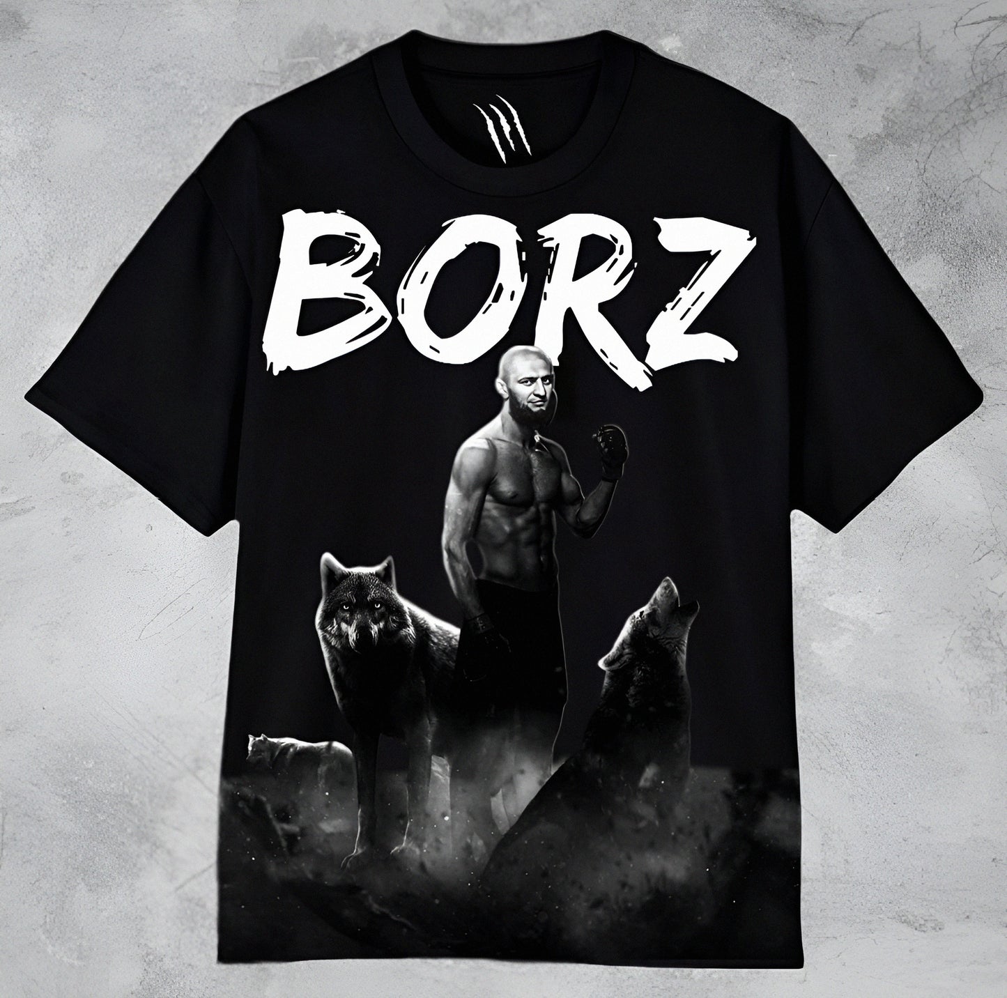BORZ - Khamzat Chimaev Regular Fit Tshirt