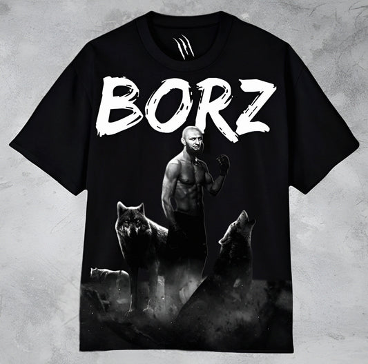 BORZ - Khamzat Chimaev Regular Fit Tshirt