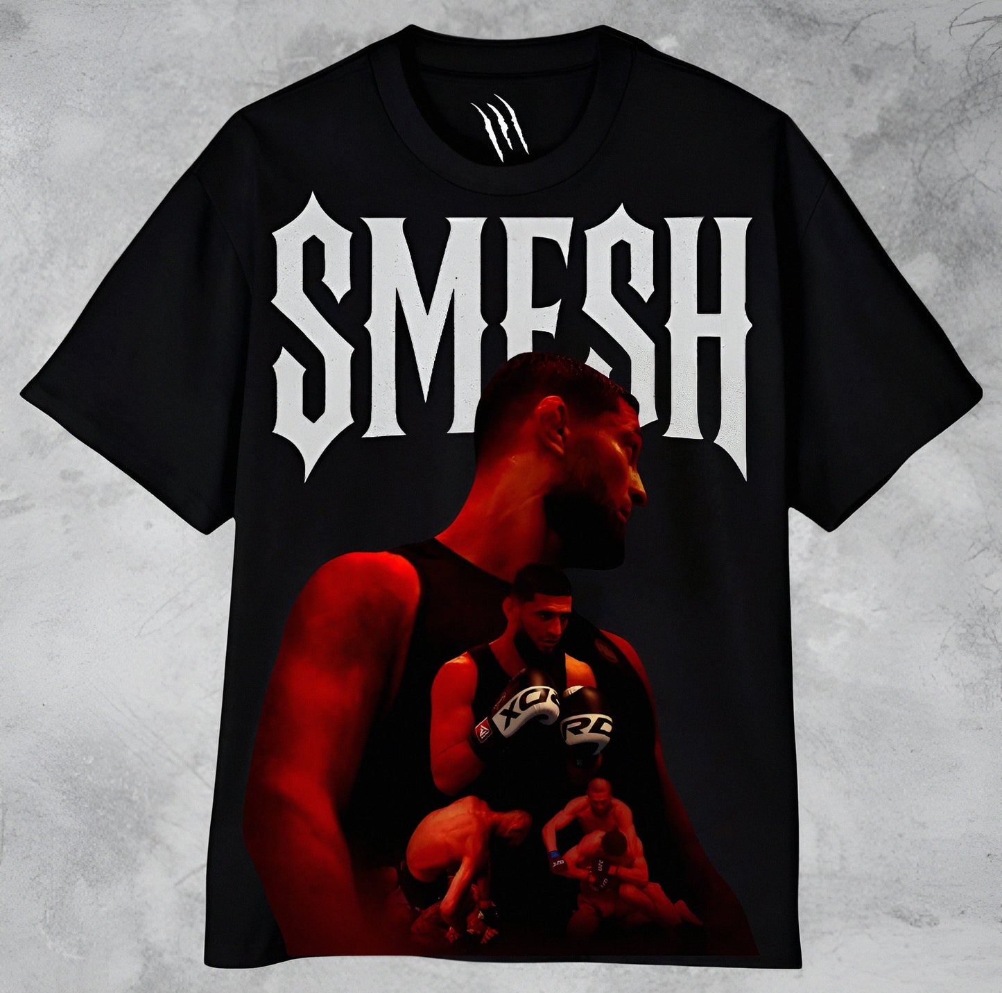 SMESH - Khamzat Chimaev Regular Fit Tshirt