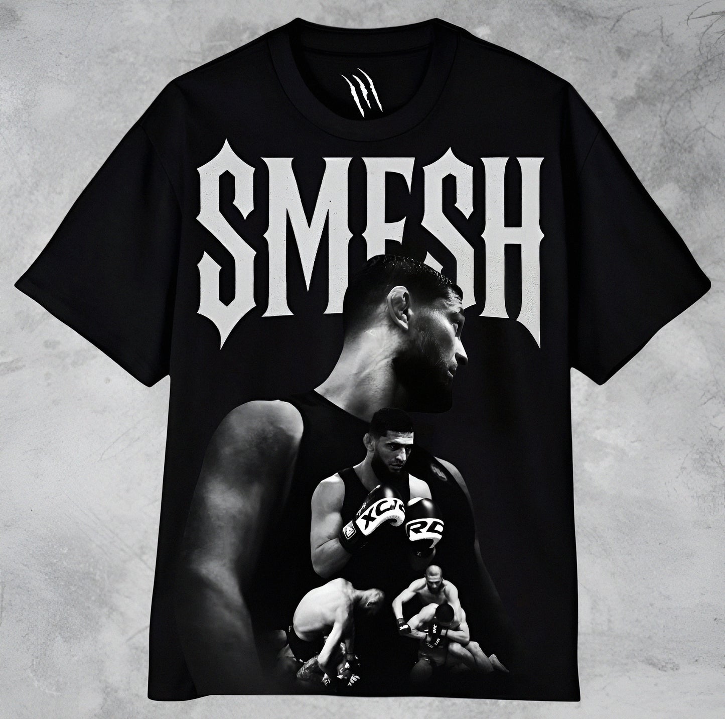 SMESH - Khamzat Chimaev Regular Fit Tshirt